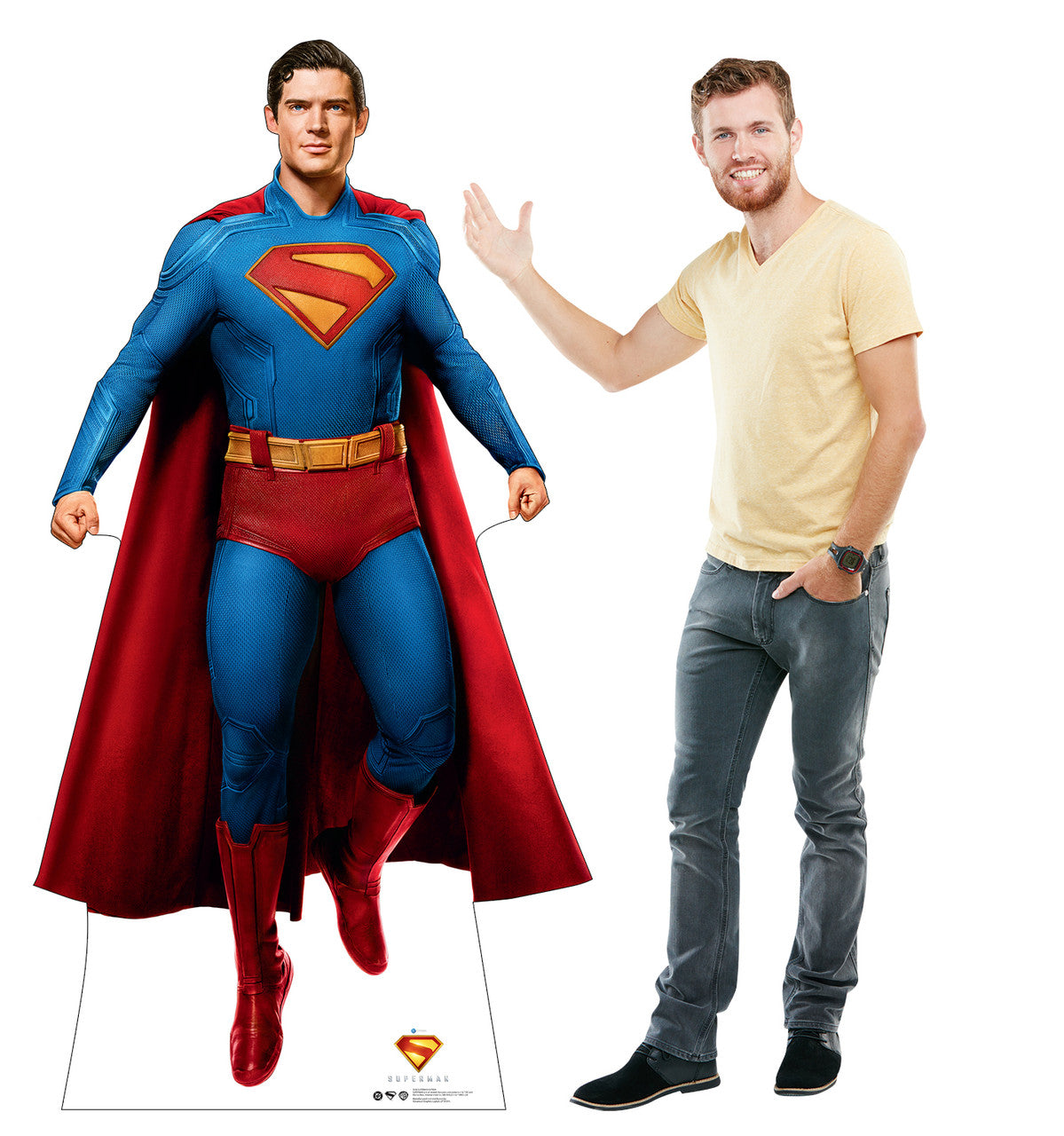 Life-Size Superman Action Cardboard Cutout - All Cutouts