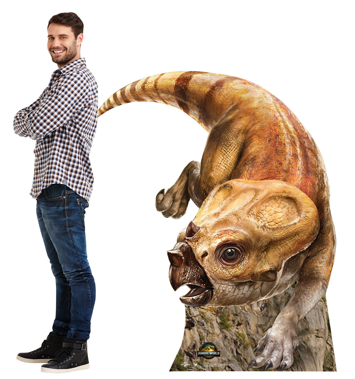 Life-Size Aquilops Cardboard Cutout