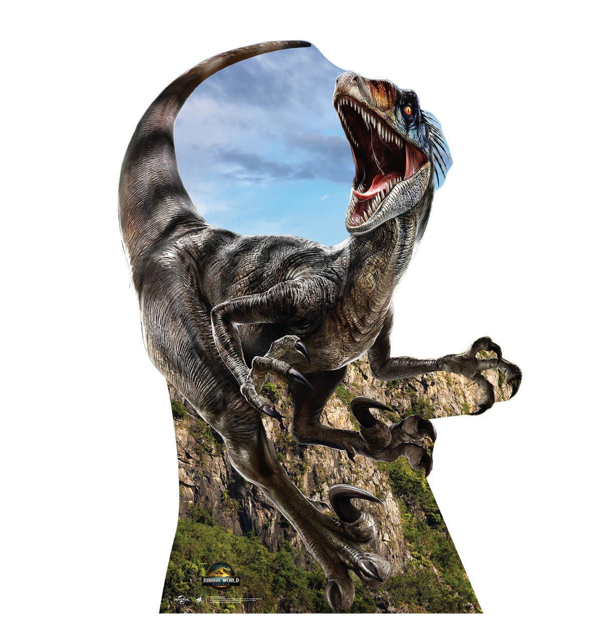 Life-Size Velociraptor Cardboard Cutout | All Cutouts