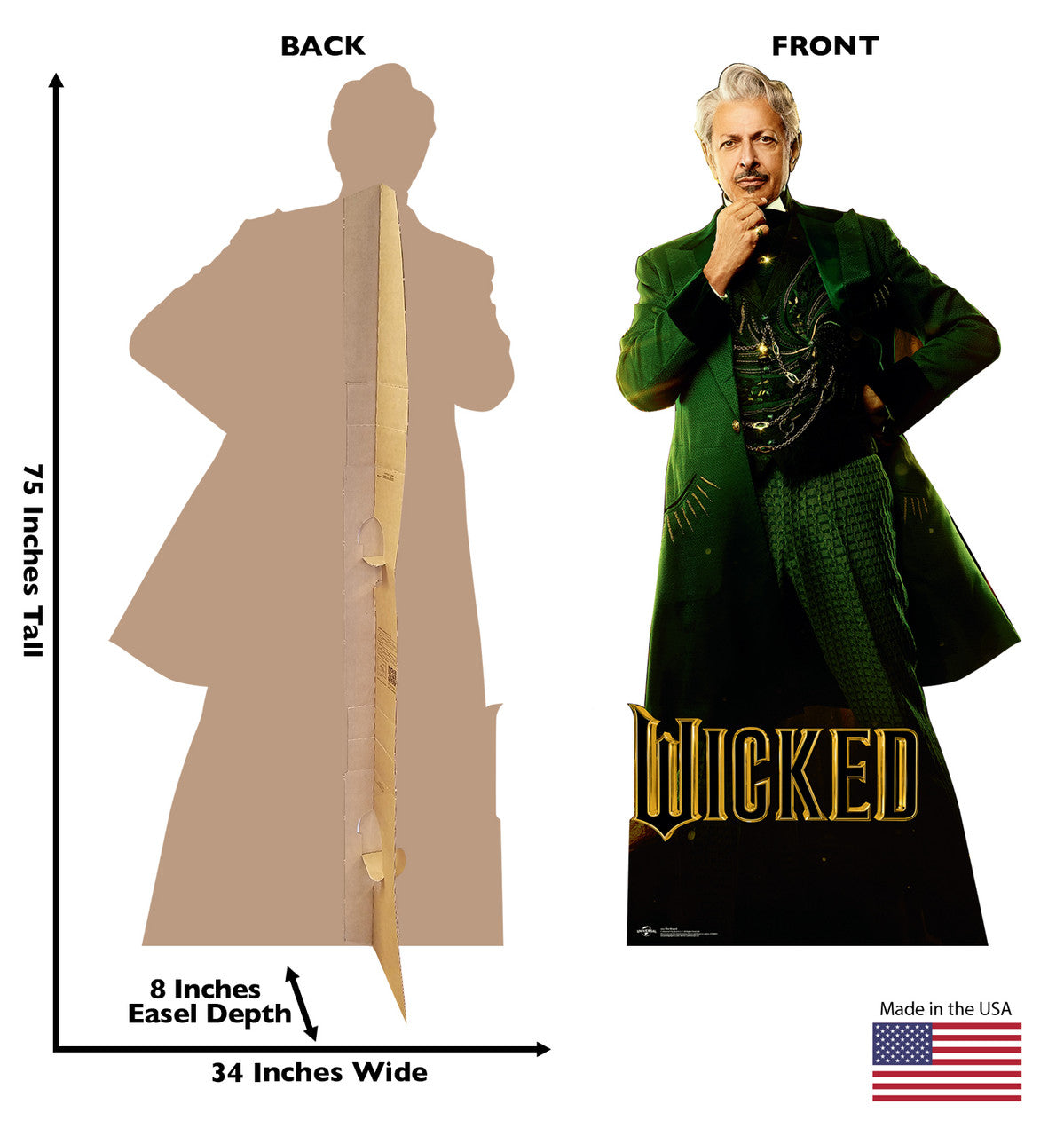 Life-Size The Wizard Cardboard Cutout - All Cutouts