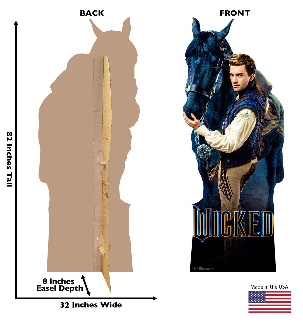 Life-Size Fiyero Cardboard Cutout - All Cutouts