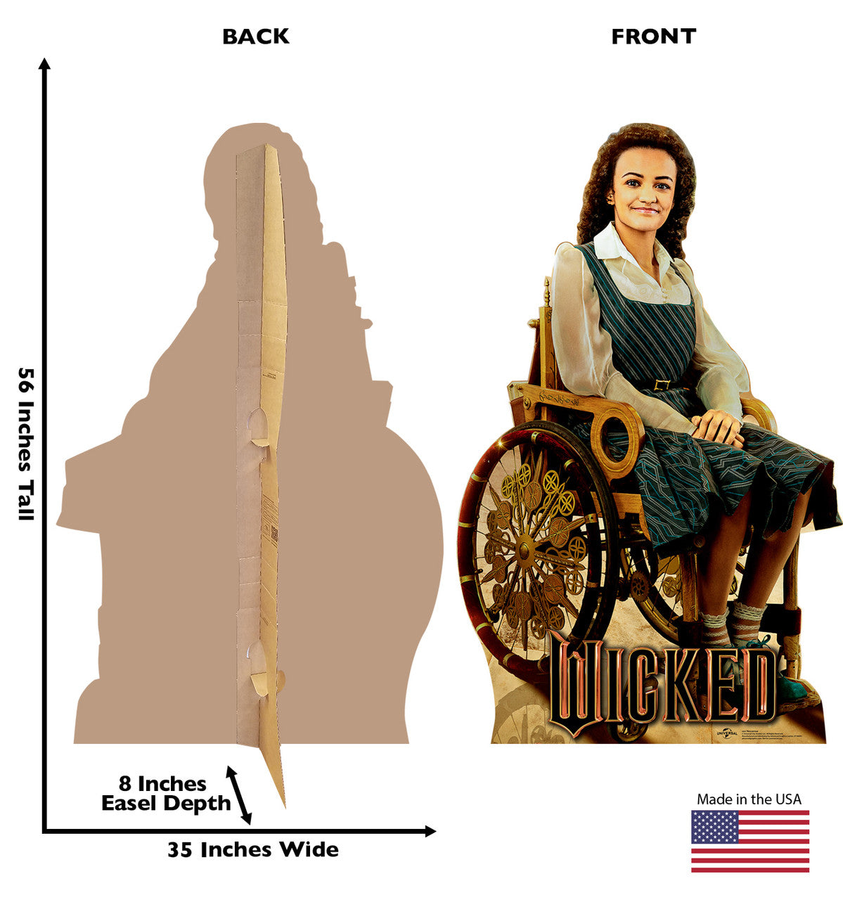 Life-Size Nessarose Cardboard Cutout