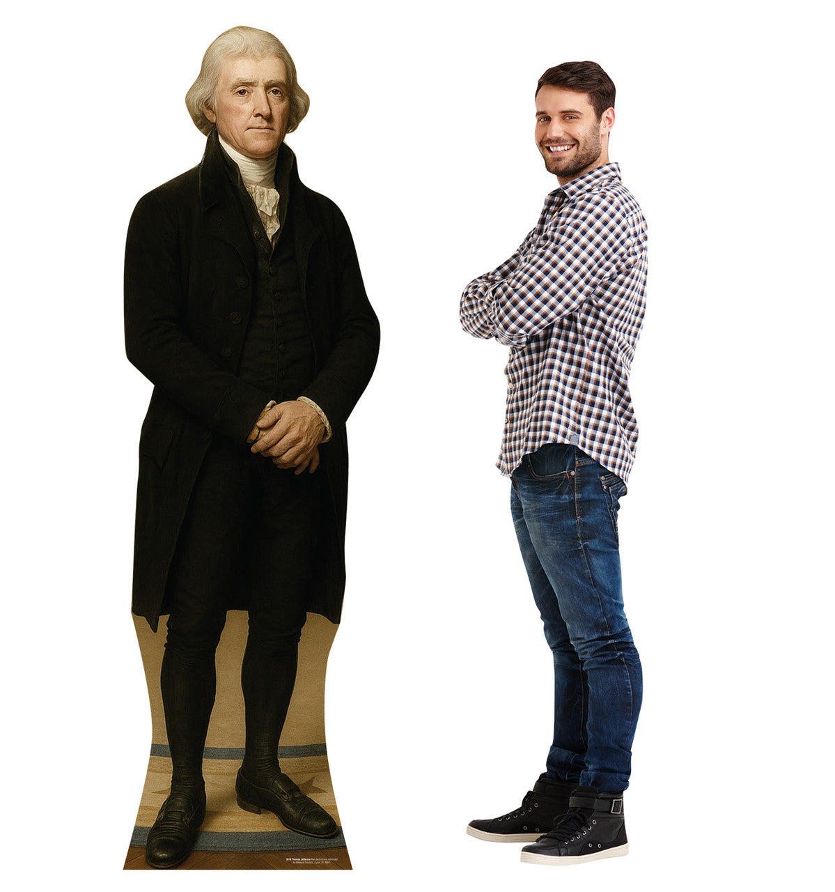 Life-Size Thomas Jefferson Cardboard Cutout - All Cutouts