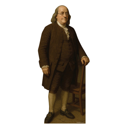 Life-Size Benjamin Franklin Cardboard Cutout - All Cutouts