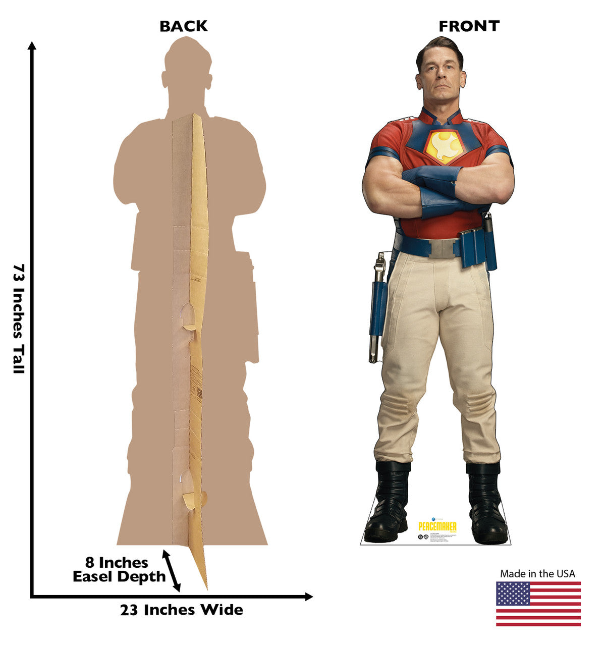 Life-Size Peacemaker Cardboard Cutout - All Cutouts