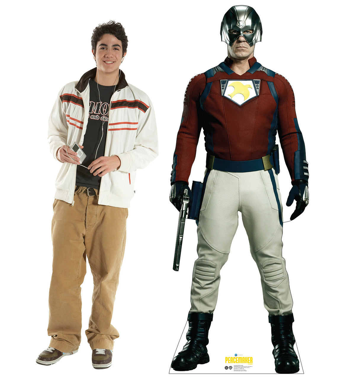 Life-Size Peacemaker Helmet Cardboard Cutout - All Cutouts