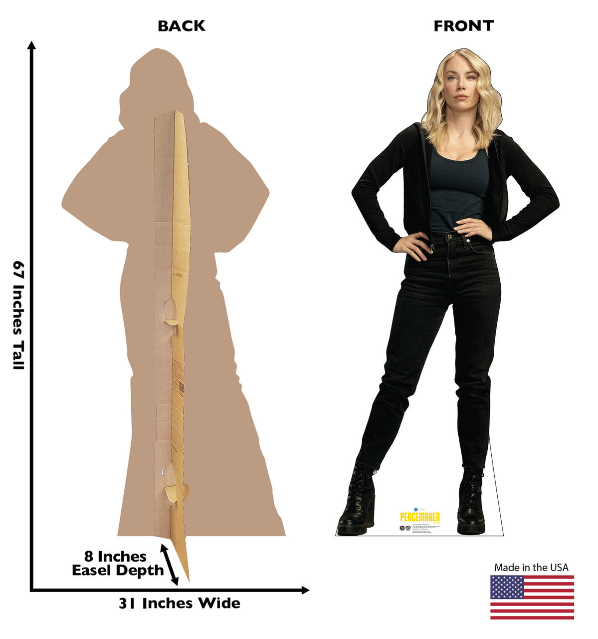Life-Size Agent Emilia Harcourt Cardboard Cutout - All Cutouts
