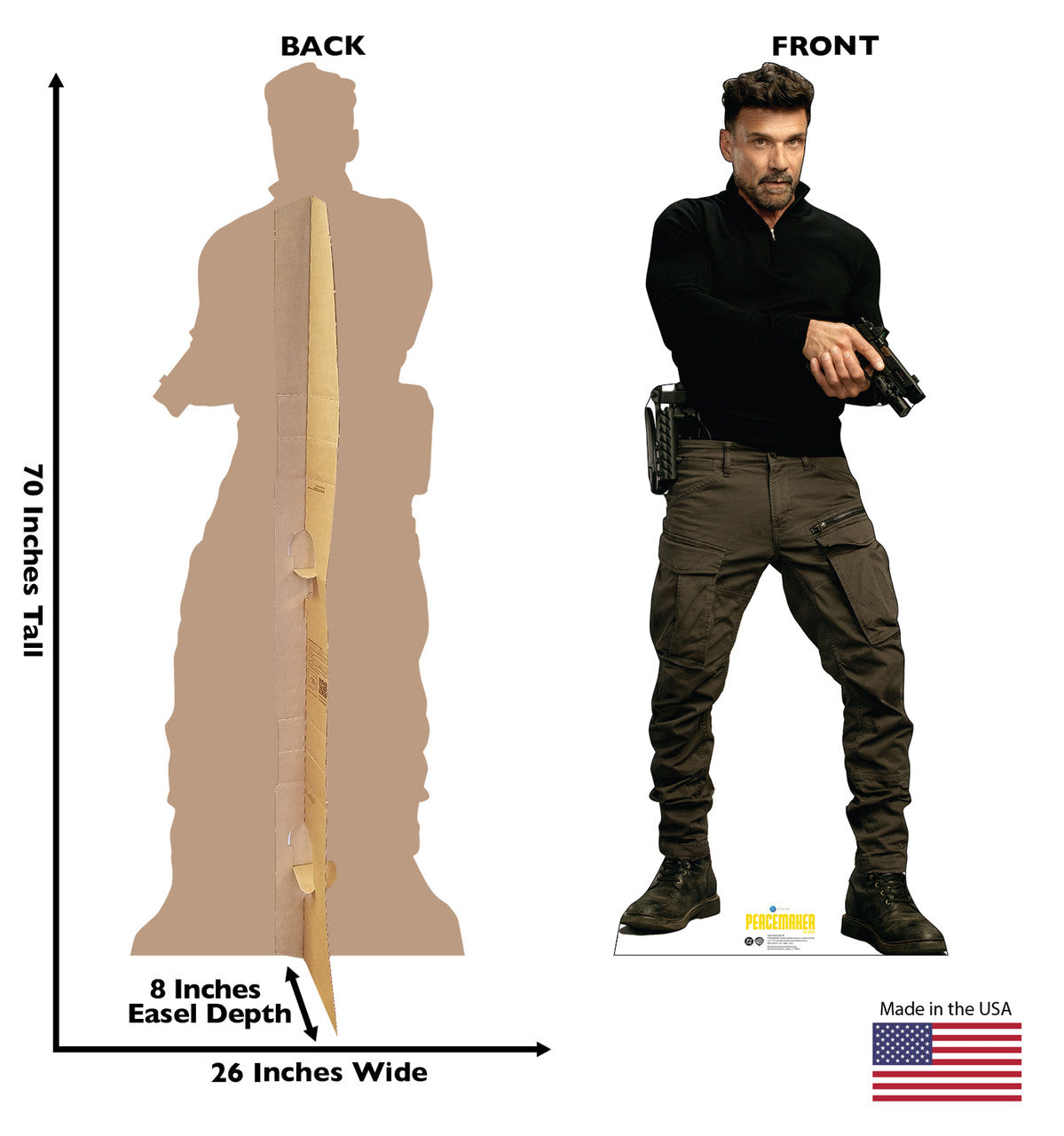 Life-Size Rick Flag Sr. Cardboard Cutout - All Cutouts