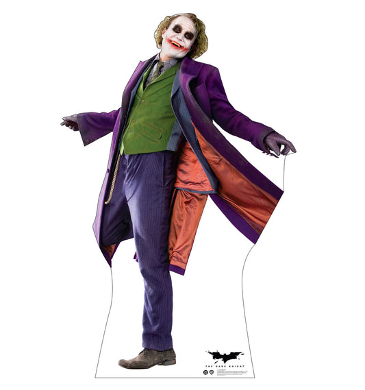 Life-Size The Joker (The Dark Knight 2008) Cardboard Cutout