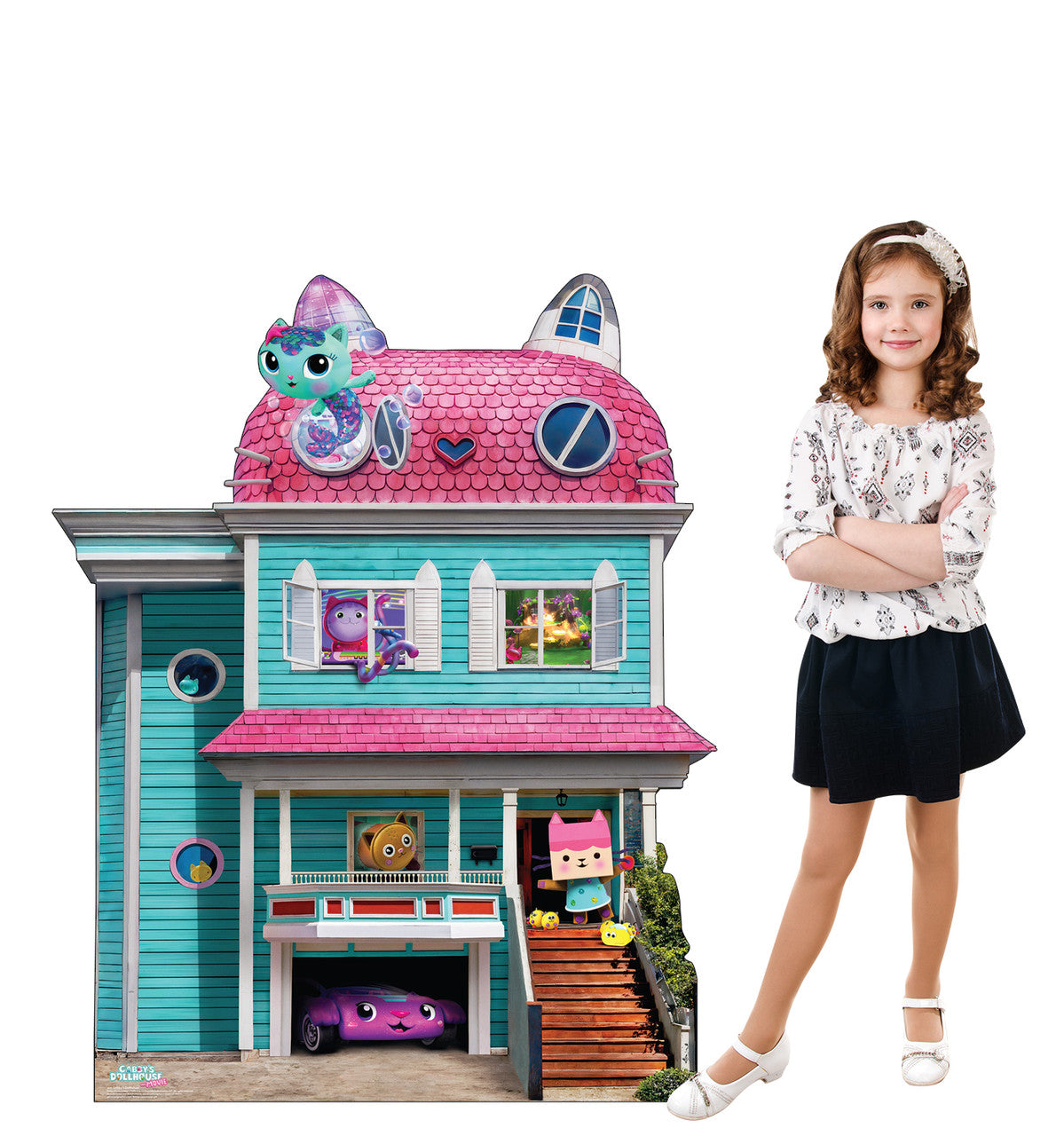 Life-size Gabby's Dollhouse Life-Size Cardboard Cutout