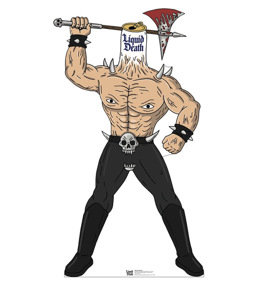 Life-Size Thirst Executioner Standee (Liquid Death) Cardboard Cutout - All Cutouts