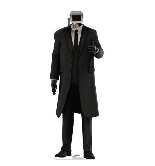 Life-Size Cameraman (Skibidi Toilet) Cardboard Cutout - All Cutouts
