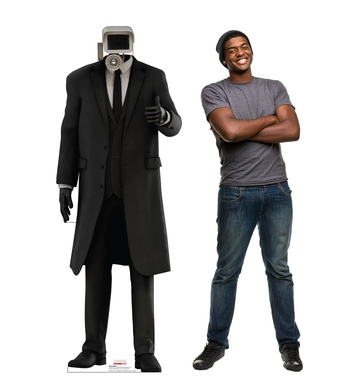 Life-Size Cameraman (Skibidi Toilet) Cardboard Cutout - All Cutouts