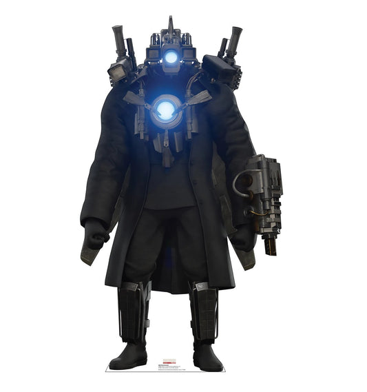Life-Size Titan Cameraman (Skibidi Toilet) Cardboard Cutout - All Cutouts