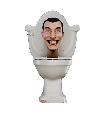 Life-Size Skibidi Toilet Character Cardboard Cutout - All Cutouts