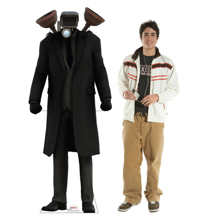 Life-Size Plungerman (Skibidi Toilet) Cardboard Cutout - All Cutouts