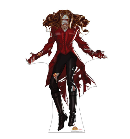 Life-Size Zombie Scarlet Witch (Marvel Zombies) Cardboard Cutout - All Cutouts
