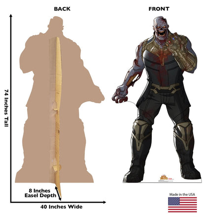 Life-Size Zombie Thanos (Marvel Zombies) Cardboard Cutout - All Cutouts