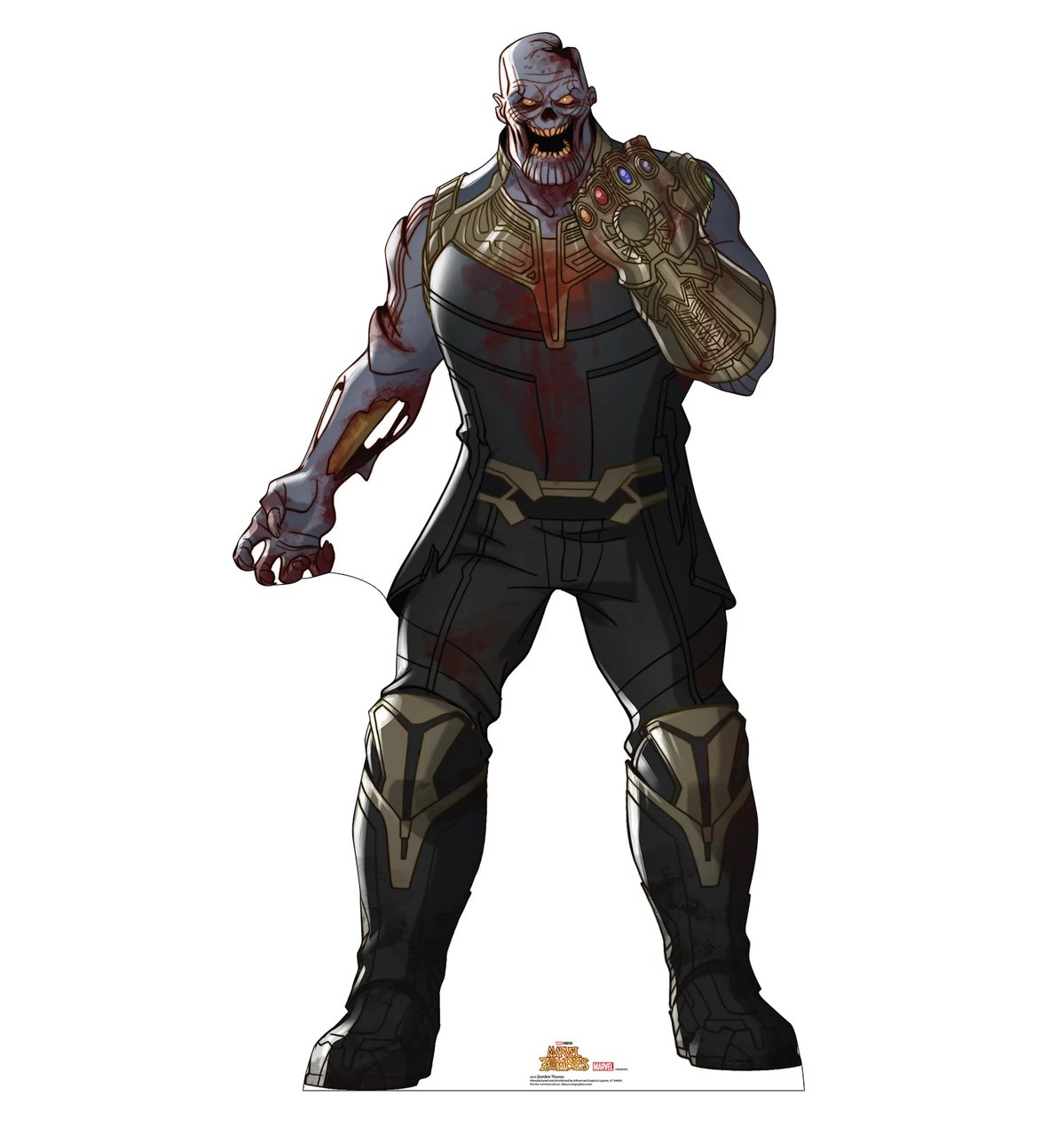 Life-Size Zombie Thanos (Marvel Zombies) Cardboard Cutout - All Cutouts