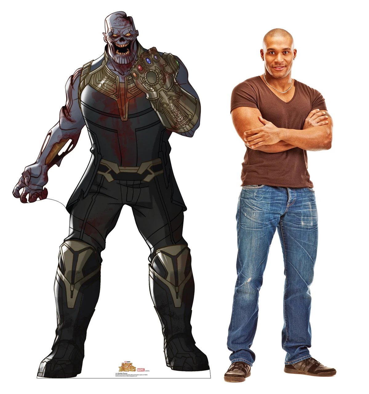 Life-Size Zombie Thanos (Marvel Zombies) Cardboard Cutout - All Cutouts