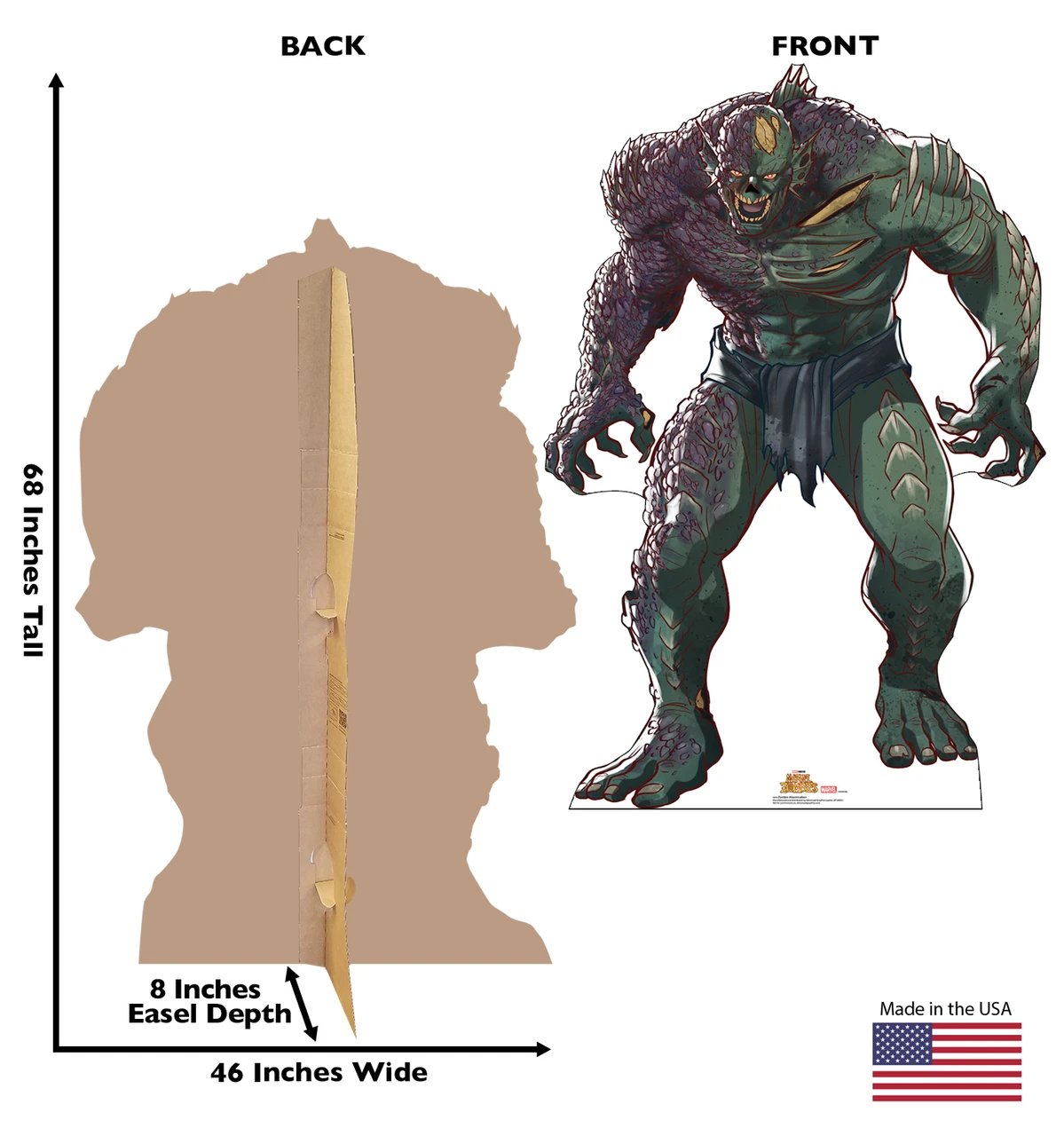 Life-Size Zombie Abomination (Marvel Zombies) Cardboard Cutout - All Cutouts
