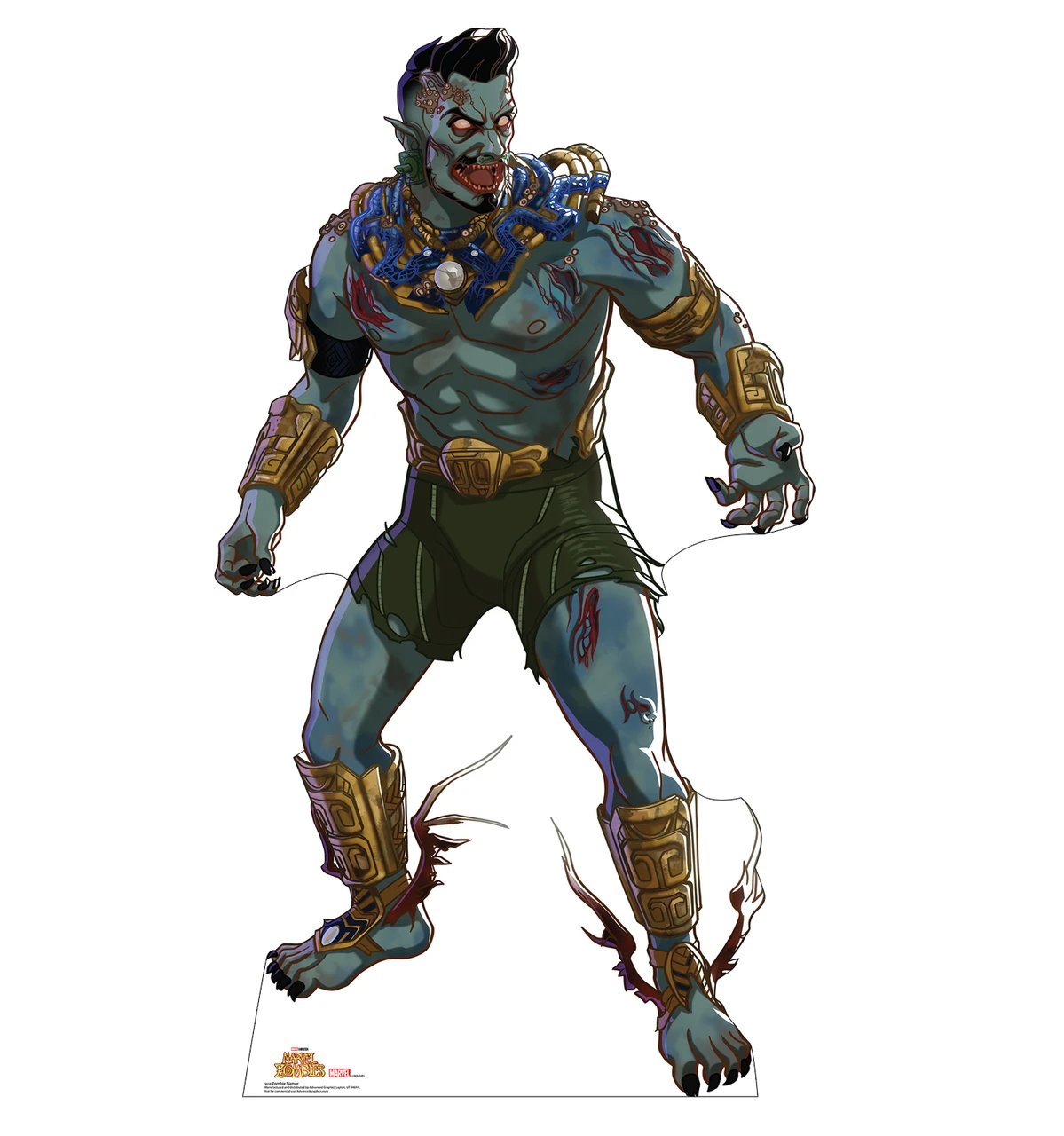 Life-Size Zombie Namor (Marvel Zombies) Cardboard Cutout - All Cutouts