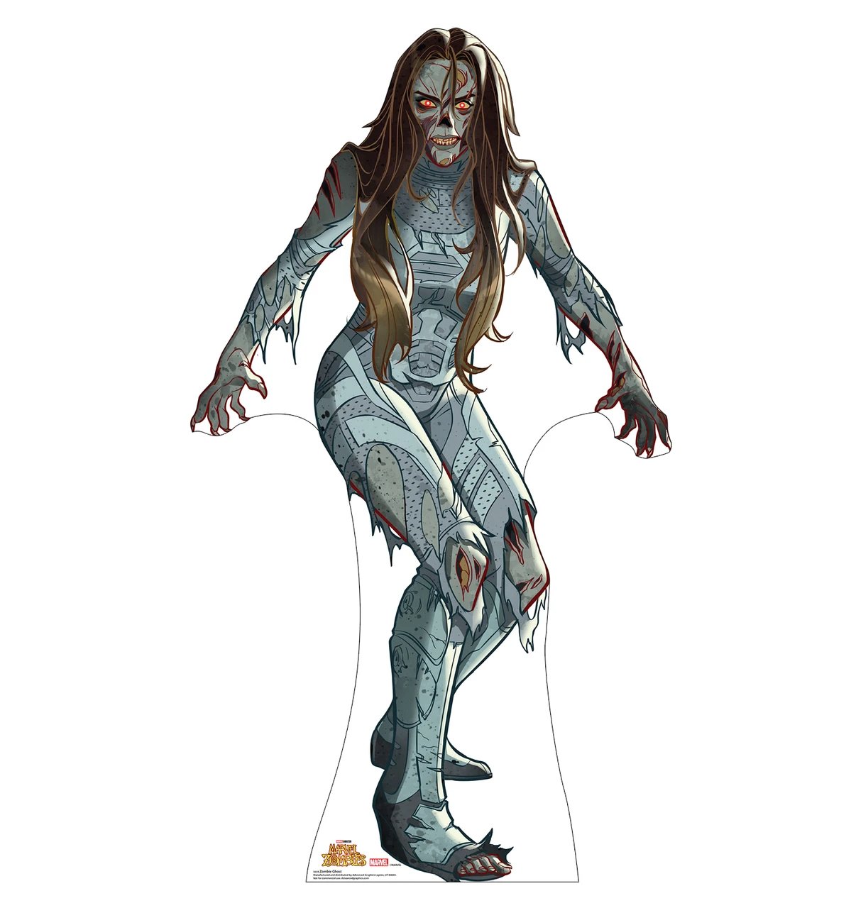 Life-Size Zombie Ghost (Marvel Zombies) Cardboard Cutout - All Cutouts