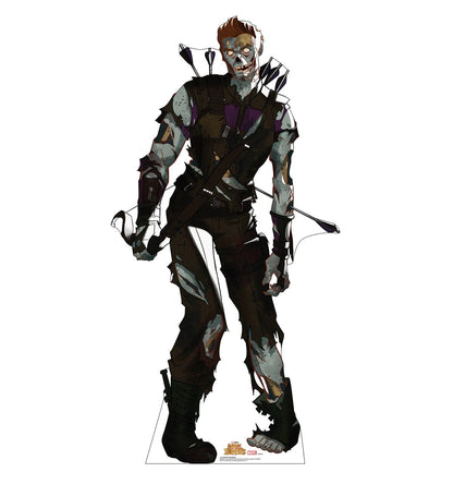 Life-Size Zombie Hawkeye (Marvel Zombies) Cardboard Cutout - All Cutouts