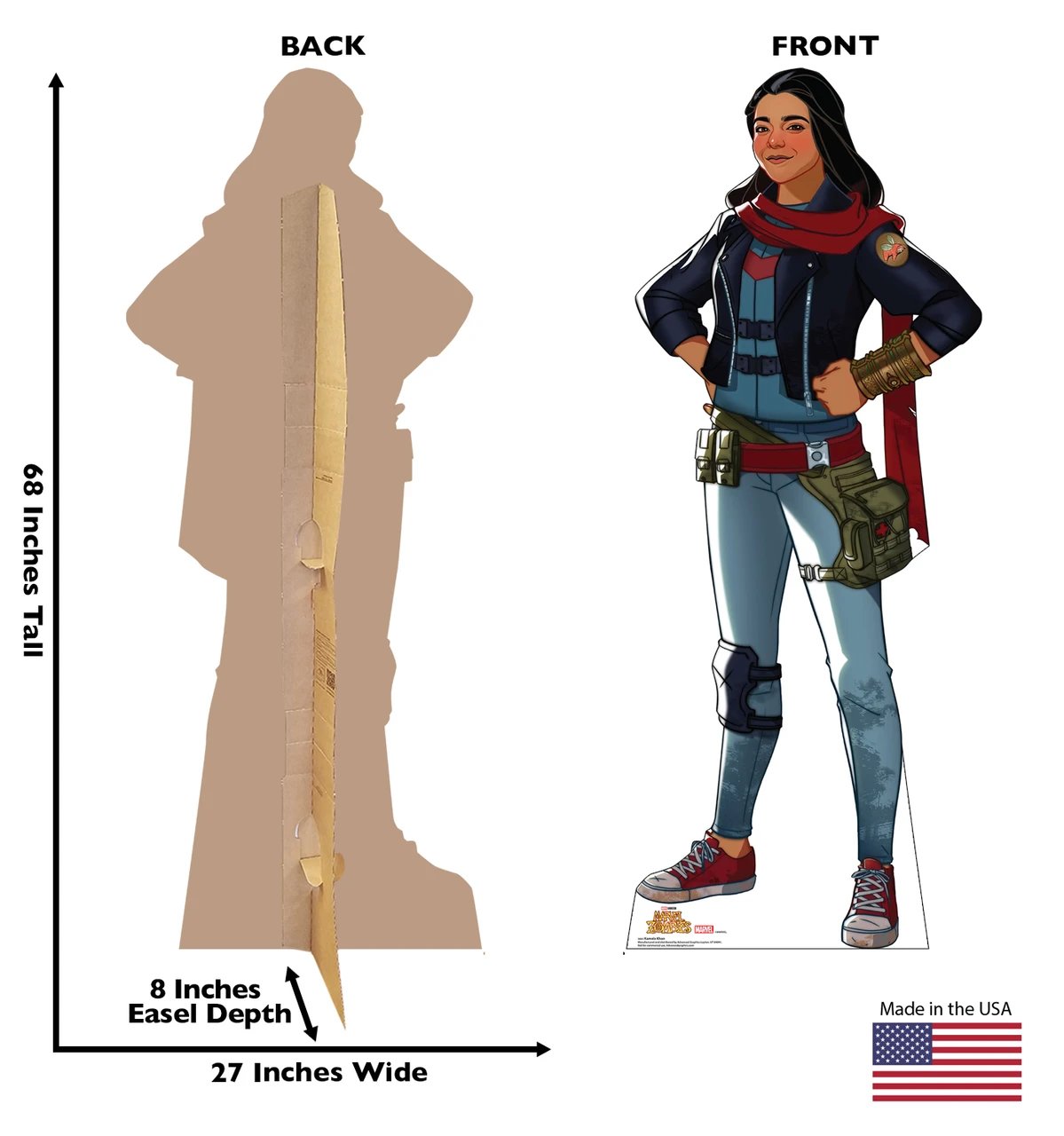 Life-Size Kamala Khan (Marvel Zombies) Cardboard Cutout - All Cutouts