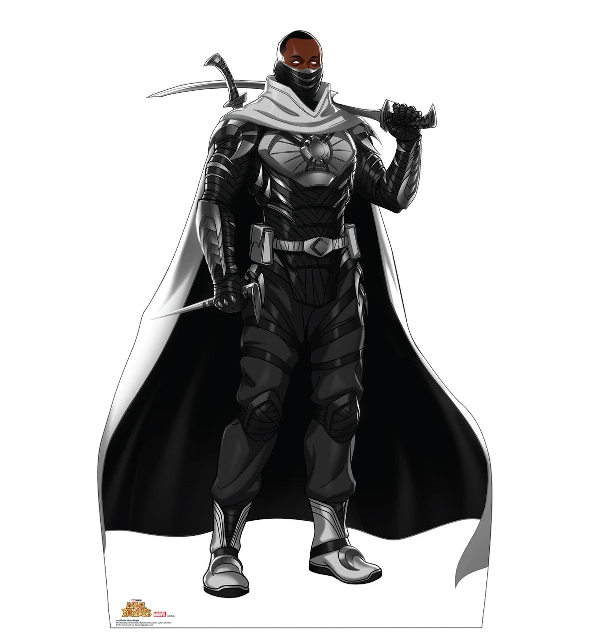 Life-Size Blade Moon Knight (Marvel Zombies) Cardboard Cutout - All Cutouts