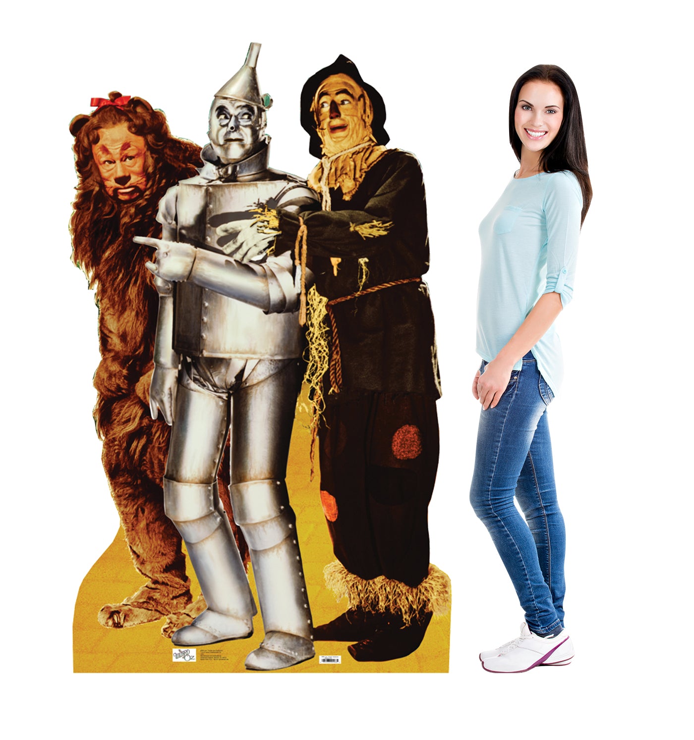 Life-size Lion, Tin Man, and Scarecrow Cardboard Cutout - All Cutouts