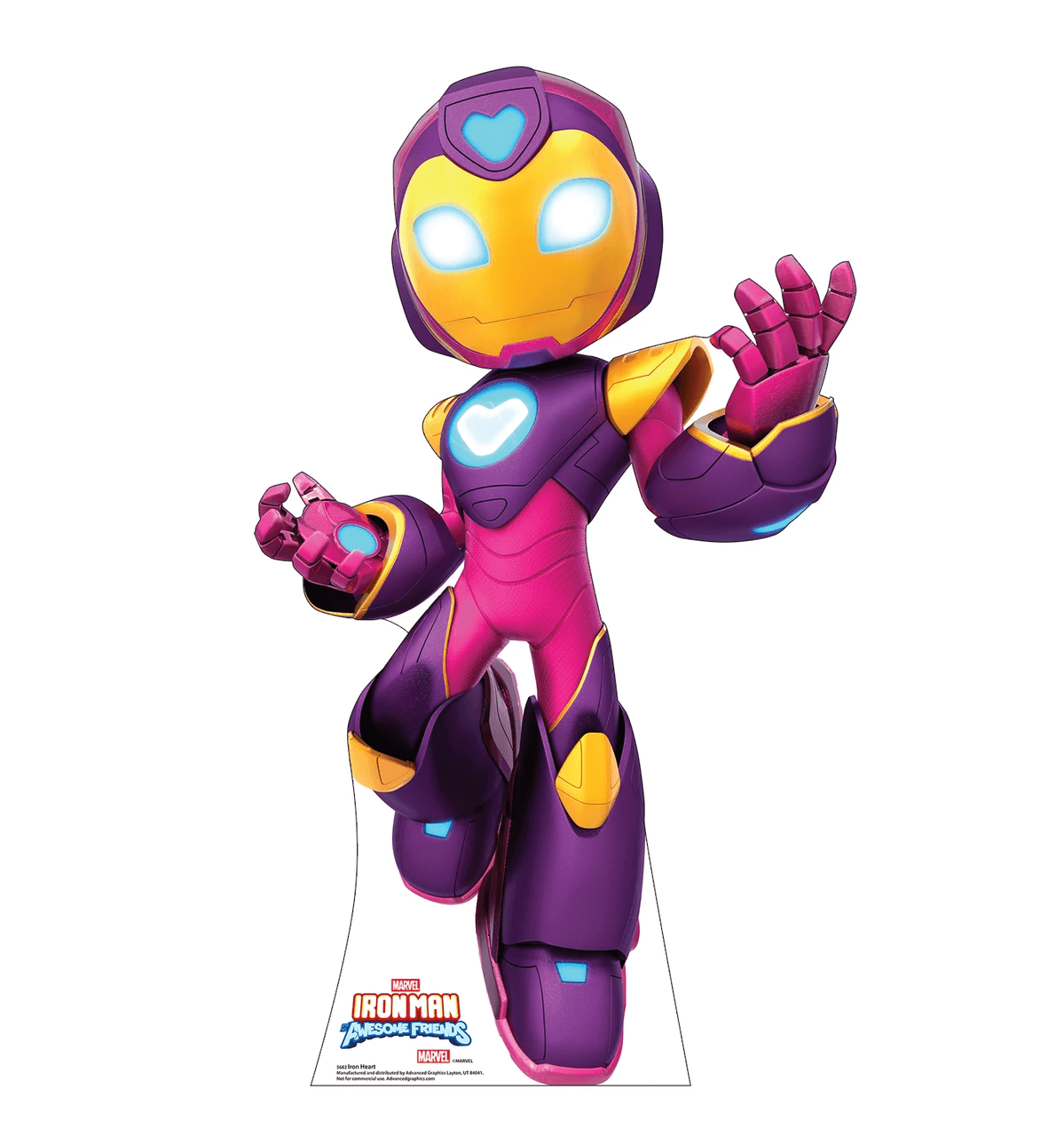 Life-Size Iron Heart (Iron Man and his Awesome Friends) Cardboard Cutout - All Cutouts