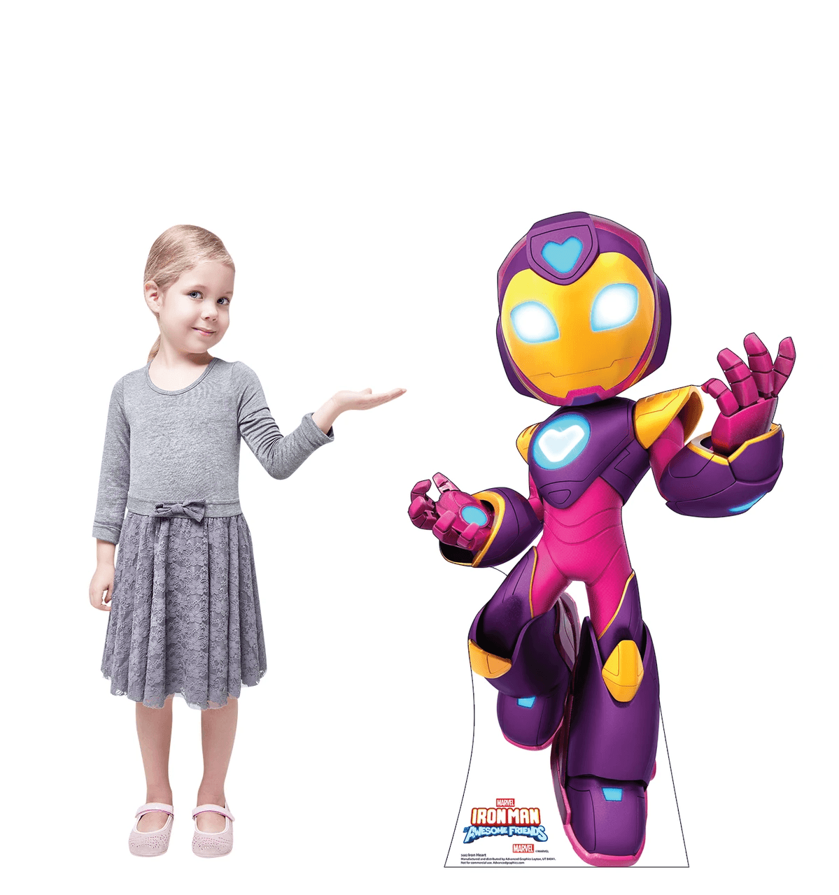 Life-Size Iron Heart (Iron Man and his Awesome Friends) Cardboard Cutout - All Cutouts