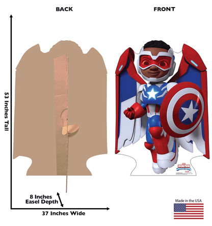 Life-Size Captain America (Iron Man and his Awesome Friends) Cardboard Cutout - All Cutouts