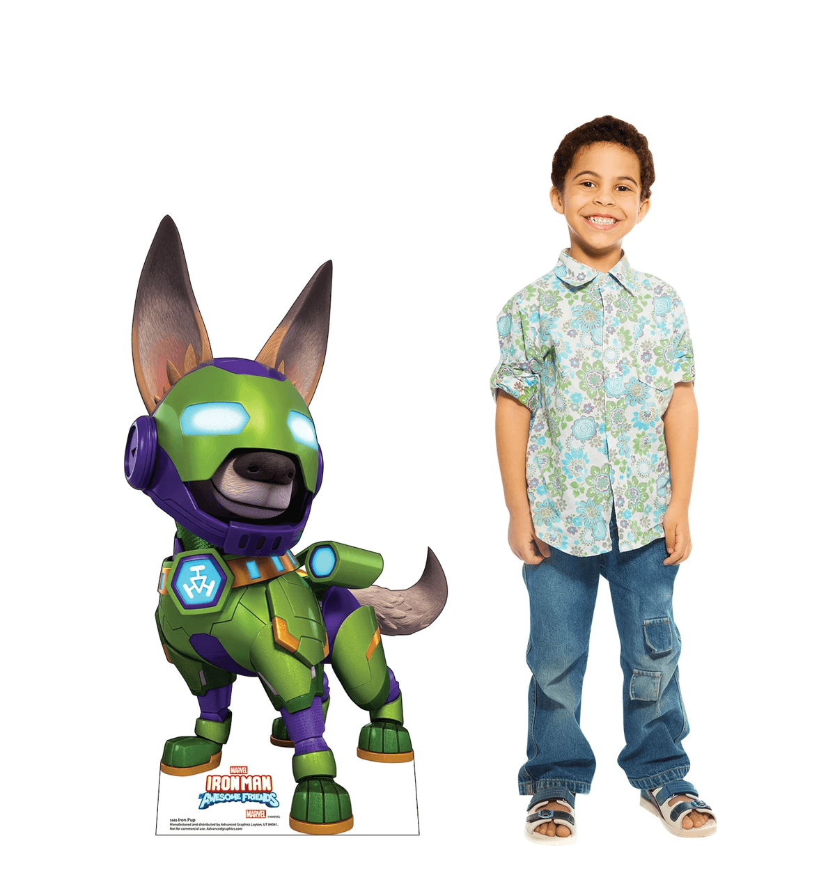 Life-Size Iron Pup (Iron Man and his Awesome Friends) Cardboard Cutout - All Cutouts