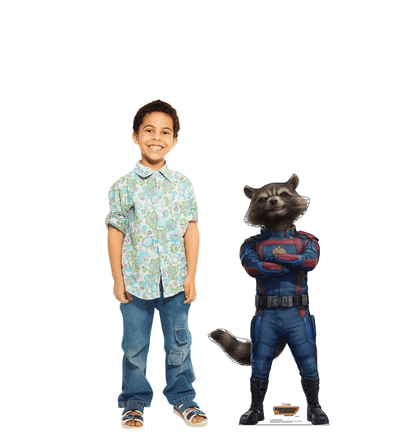 Life-Size Rocket Raccoon (Guardians of the Galaxy Vol. 3) Cardboard Cutout - All Cutouts