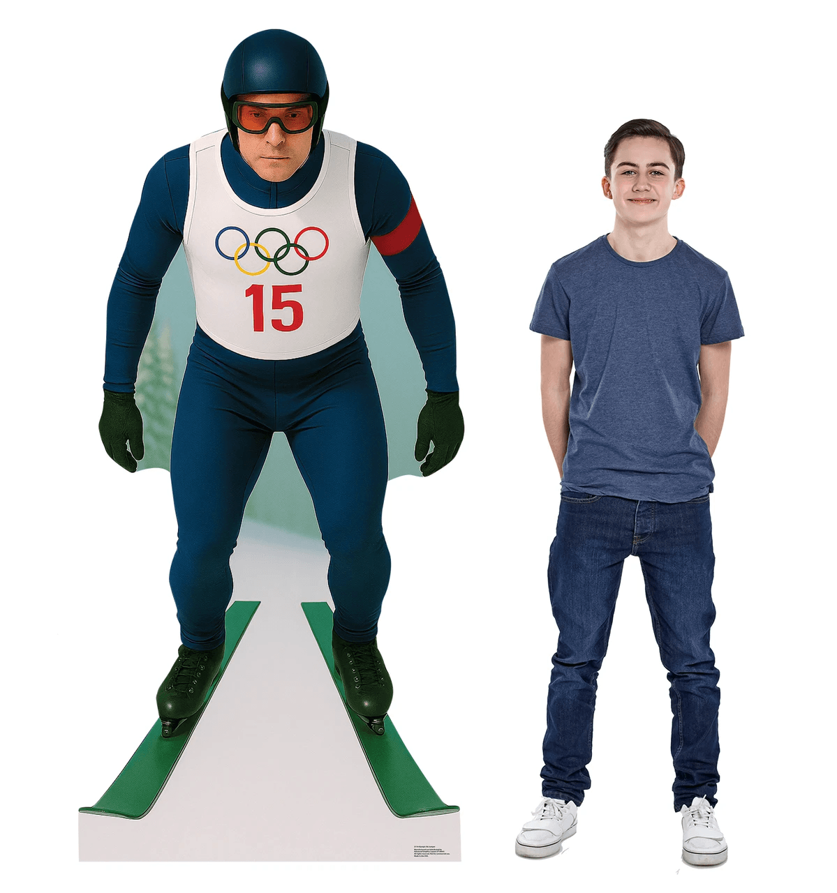 Life-Size Olympic Ski Jumper Cardboard Cutout - All Cutouts