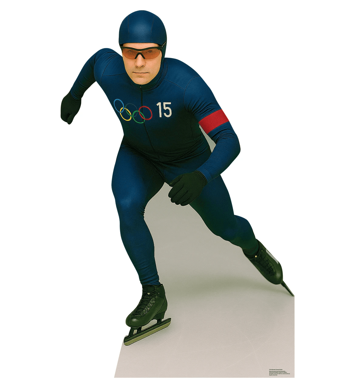 Life-Size Olympic Speed Skater Cardboard Cutout - All Cutouts