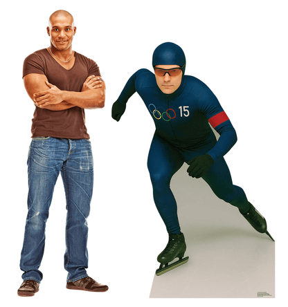 Life-Size Olympic Speed Skater Cardboard Cutout - All Cutouts