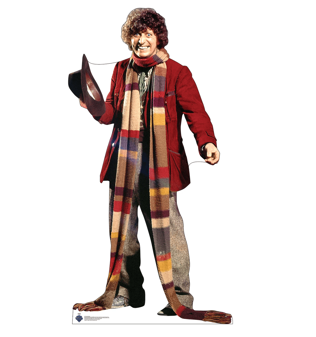 Life-Size Fourth Doctor Who Cardboard Cutout - All Cutouts