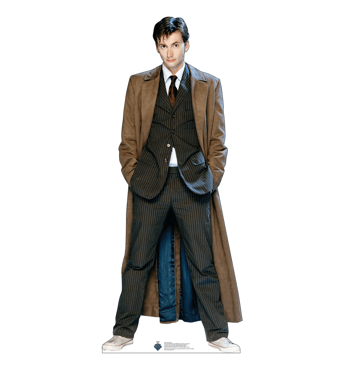 Life-Size Tenth Doctor Who Cardboard Cutout - All Cutouts