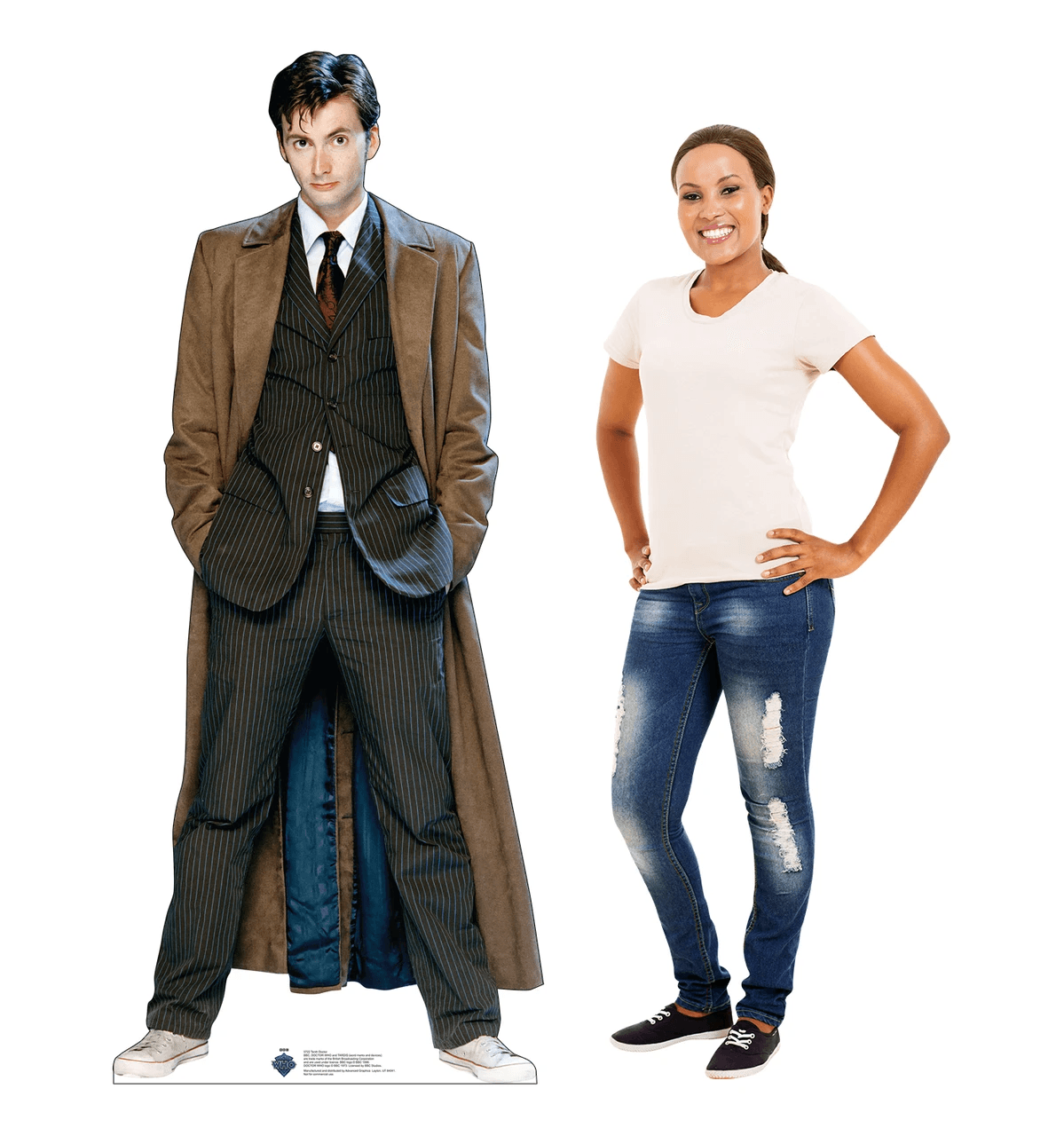 Life-Size Tenth Doctor Who Cardboard Cutout - All Cutouts