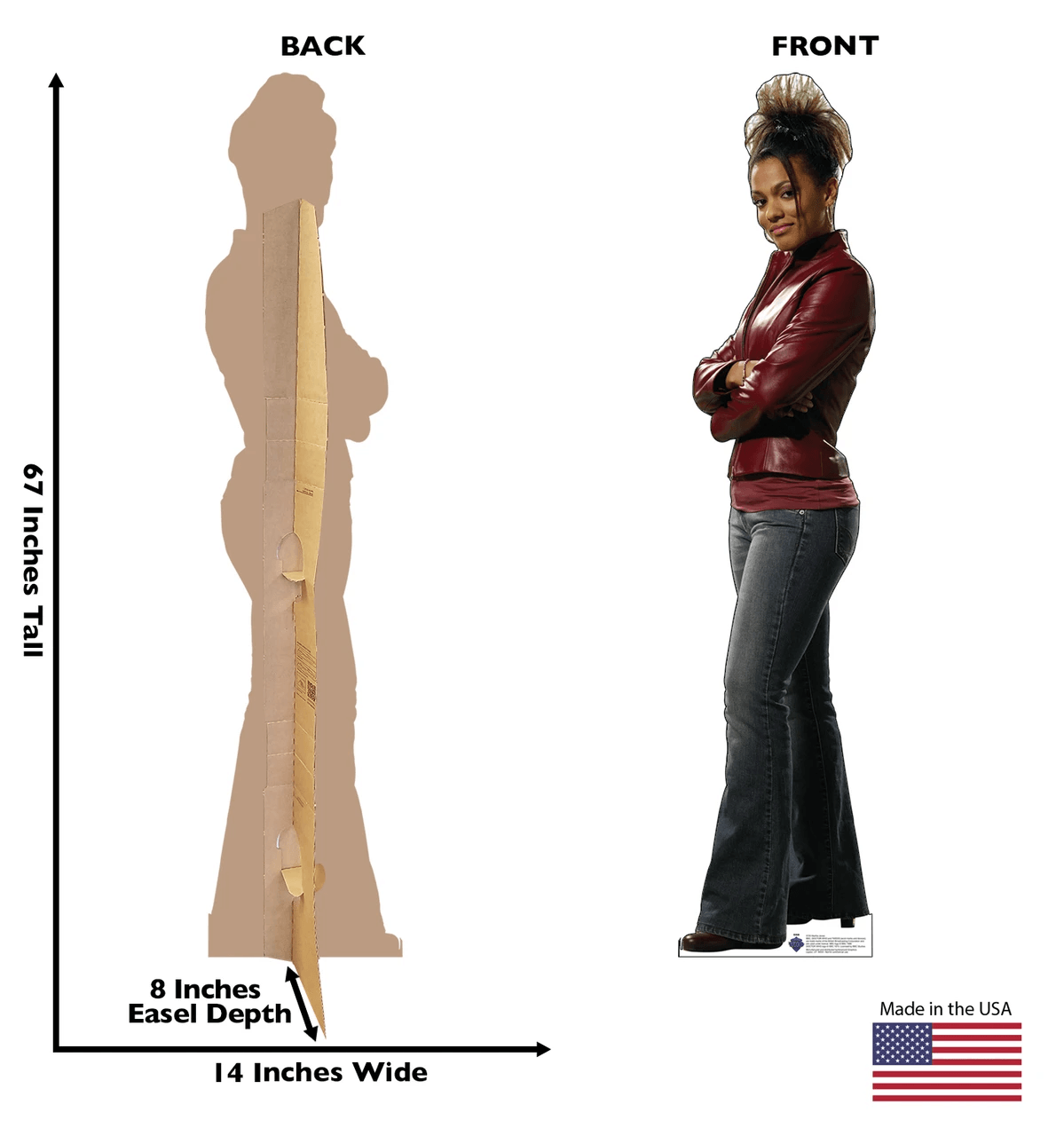 Life-Size Martha Jones (Doctor Who) Cardboard Cutout - All Cutouts
