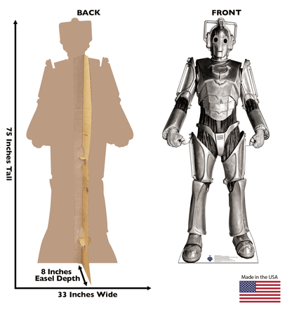 Life-Size Cybus Cyberman (Doctor Who) Cardboard Cutout - All Cutouts