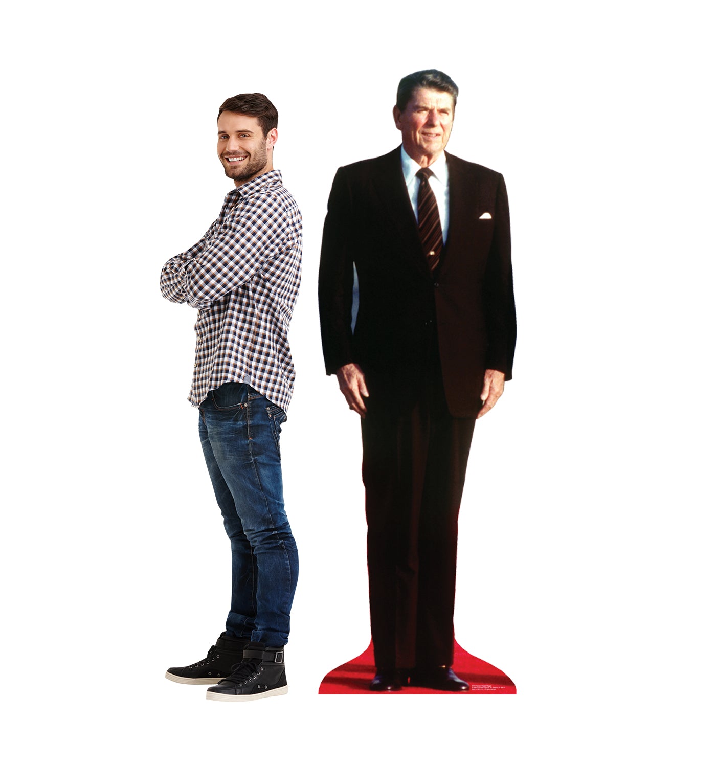 Life-Size President Ronald Reagan Speech - All Cutouts