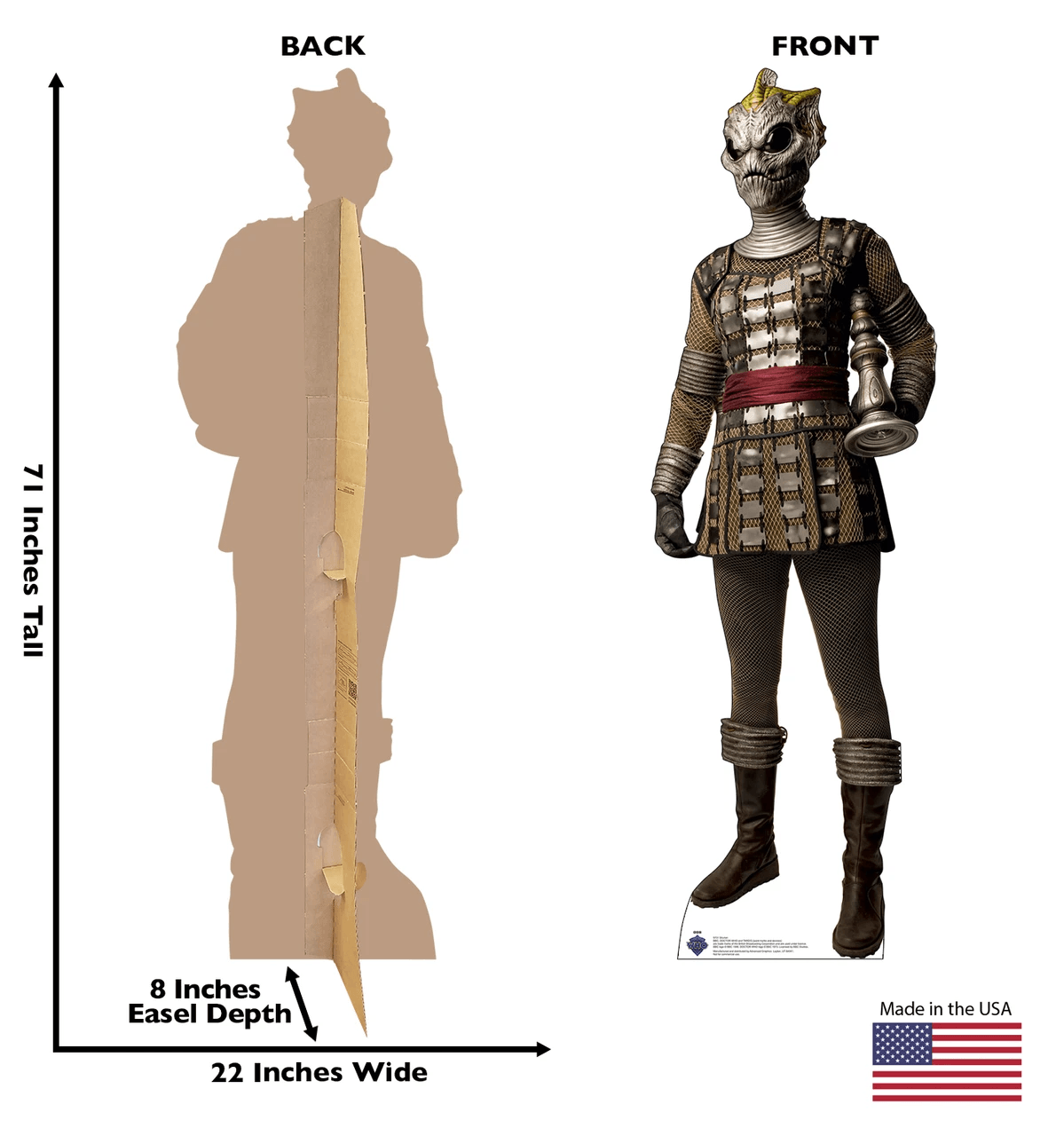 Life-Size Silurian (Doctor Who) Cardboard Cutout - All Cutouts