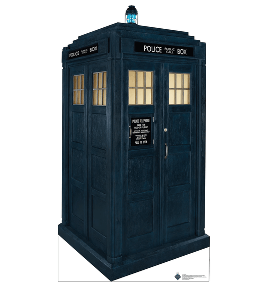 Life-Size TARDIS (Doctor Who) Cardboard Cutout - All Cutouts