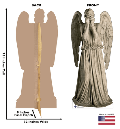 Life-Size Weeping Angel (Doctor Who) Cardboard Cutout - All Cutouts