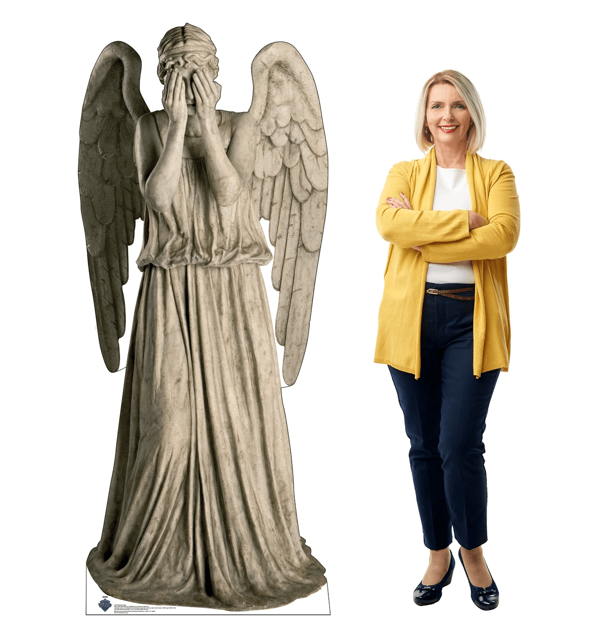 Life-Size Weeping Angel (Doctor Who) Cardboard Cutout - All Cutouts