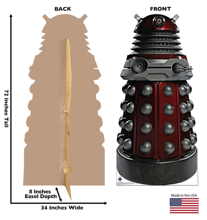 Life-Size New Paradigm Dalek Drone (Doctor Who) Cardboard Cutout - All Cutouts